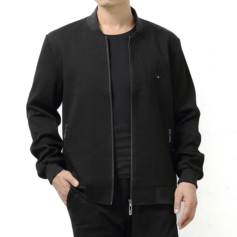 Весенняя мужская повседневная бейсбольная куртка с воротником модная