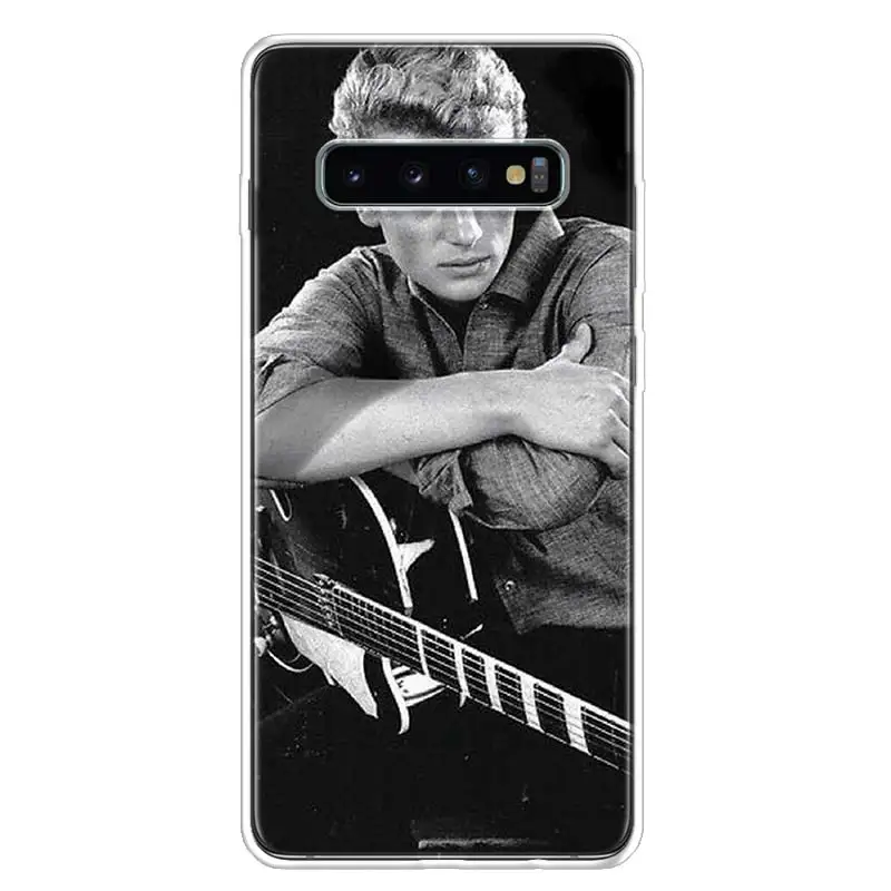 Johnny Hallyday Music Cover Phone Case For Samsung Galaxy S10+ Lite Note 10 9 8 S9 S8 J4 J6 J8 Plus S7 S6 Coque Shell