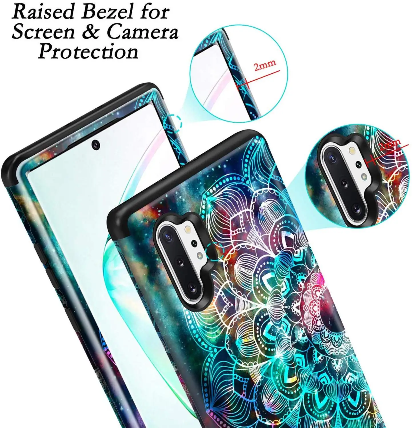 for Samsung Galaxy S9 S10 Plus Note 10 9 Case 360 Full Body Coverage Hard PC+Soft Silicone TPU 3in1 Shockproof Cover | Мобильные
