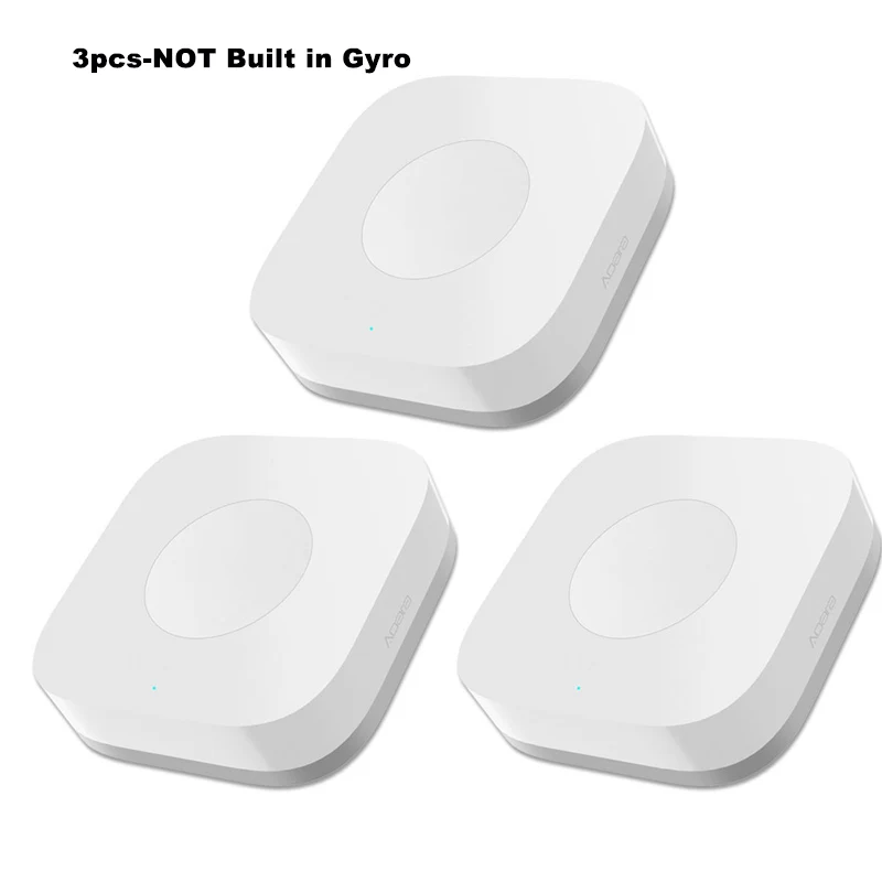 3PC-Not in Gyro Xiaomi Aqara умный беспроводной ZigBee переключатель Интеллектуальный переключатель приложение дистанционное управление Wi-Fi Подключение 1 банда ключ управление для M - Цвет: 3PC-Not in Gyro