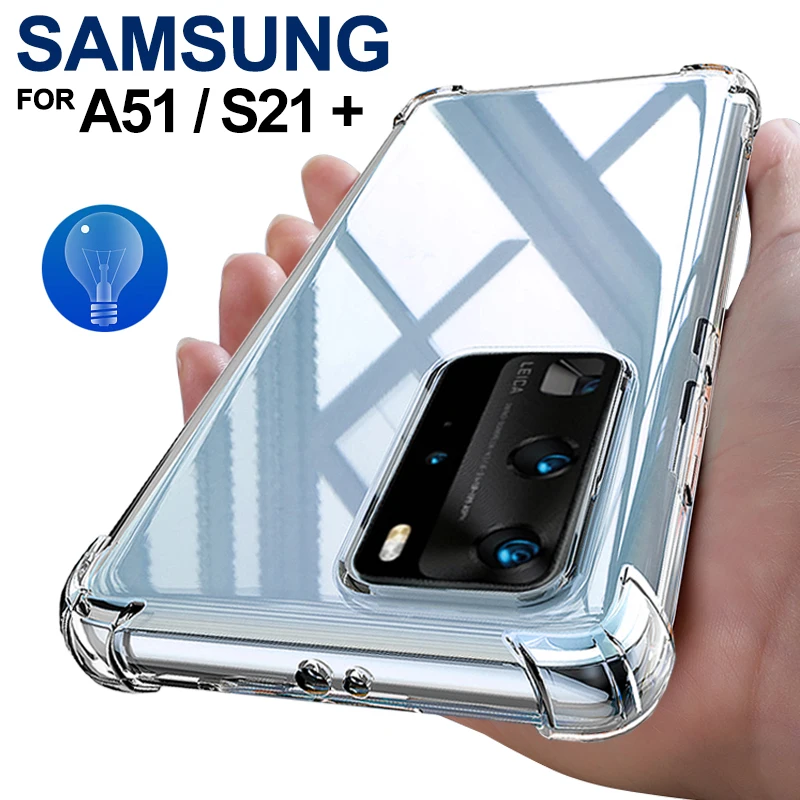 

For Samsung Galaxy S21 Plus Case S22 Ultra S20 FE S10 S10E Lite A72 A71 A70 A52 A51 A50 A32 A31 A30 A21S A21 A20 A12 A10 Cover