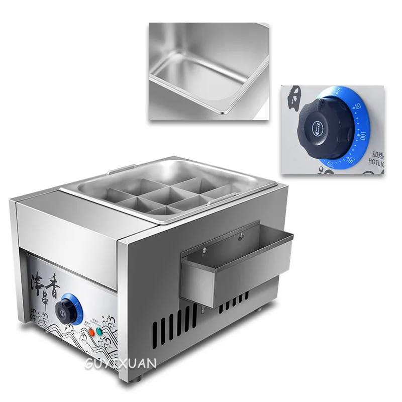 

Oden cooking noodle machine commercial skewers incense burner electric oden cooking mala Tang equipment