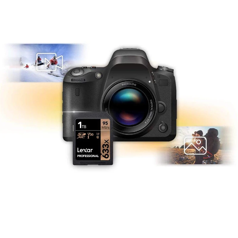 SD карта Lexar 16 ГБ 32 64 128 256 512 ТБ|Карты памяти| |