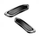 Бесплатная доставка, новинка, 2 шт., высококачественные яркие Хромированные вставки для выхлопных газов заднего вида автомобиля B8 для Volkswagen Passat 2015- 2019 Детали экстерьера аксессуары для авто