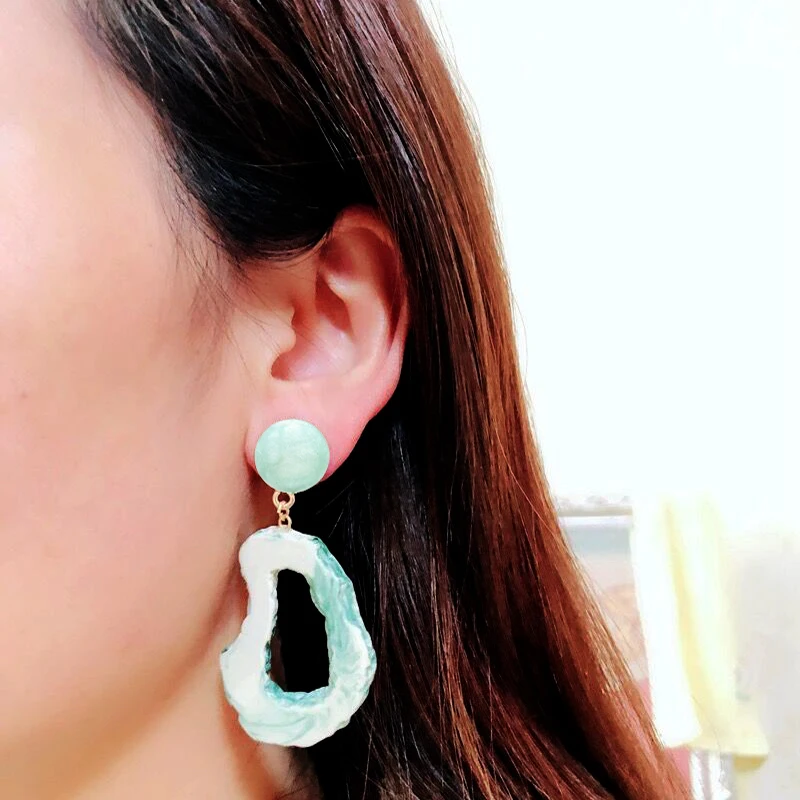 Женские серьги в Корейском стиле роскошные корейские подвески ретро с милым