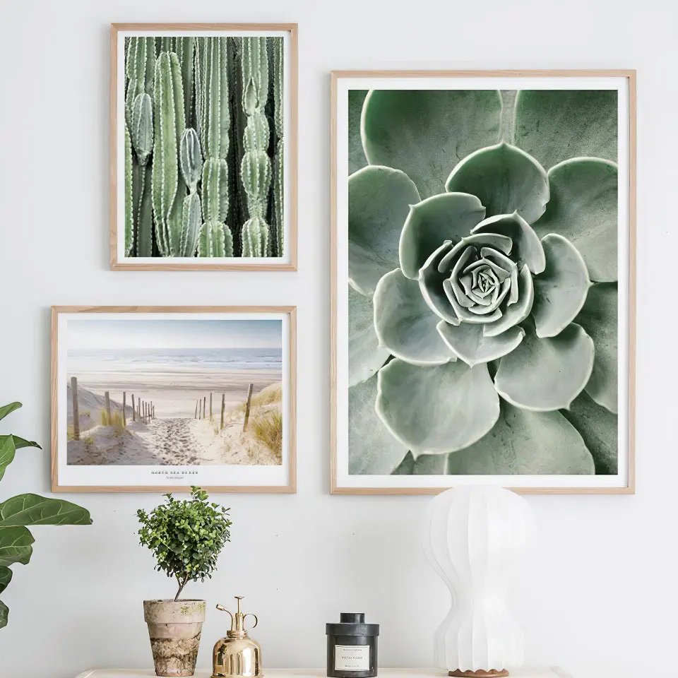 Фотообои с изображением листьев животных цветов холста настенные картины для