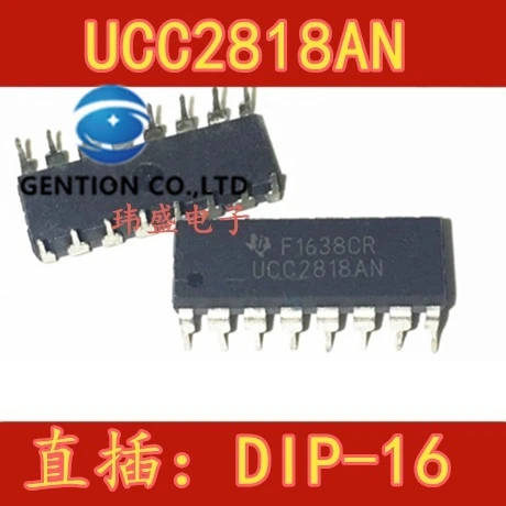 

10 шт. UCC2818AN UCC2818N DIP-16 в чип управления питанием в наличии 100% новый и оригинальный