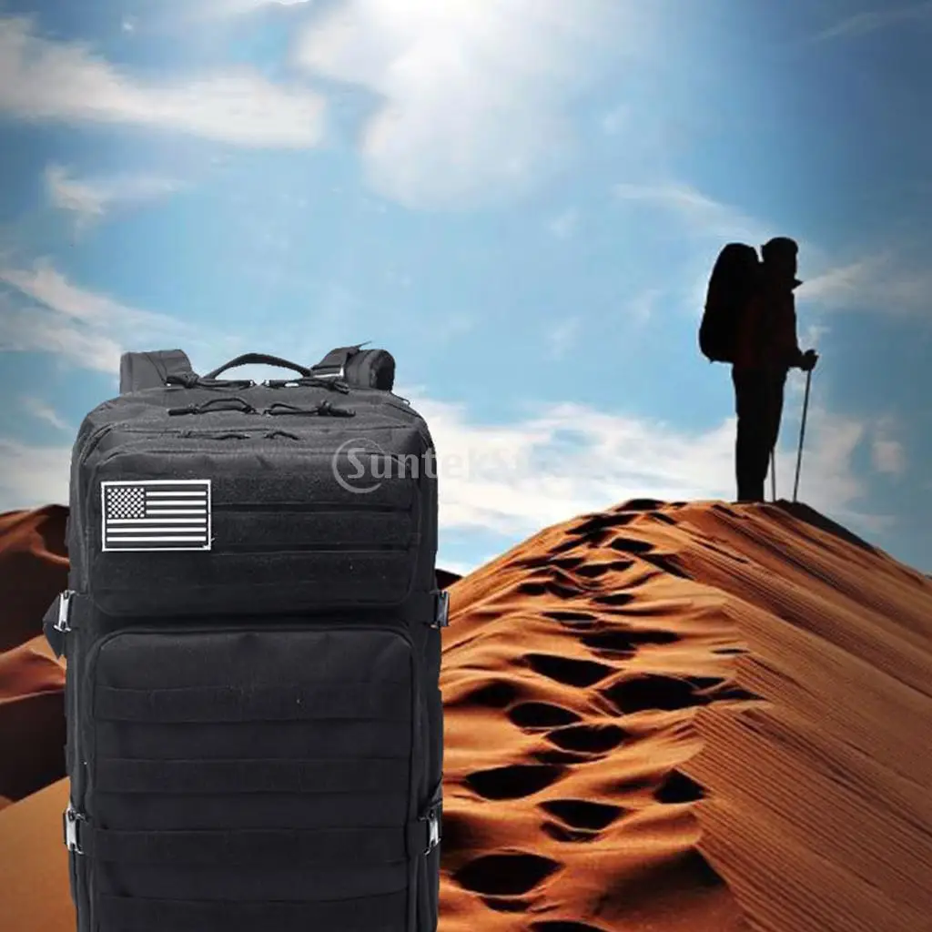 Рюкзак тактический Мужской армейский Водонепроницаемый ранец большой