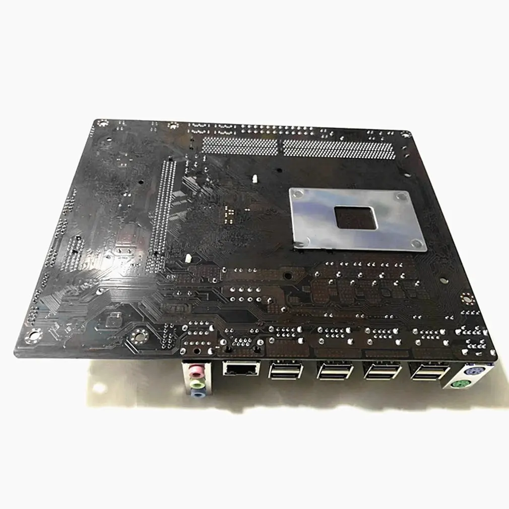 Материнская плата X58 для настольного ПК LGA1366 интерфейс ЦП DDR3 MSATA V1.6 системная X5660