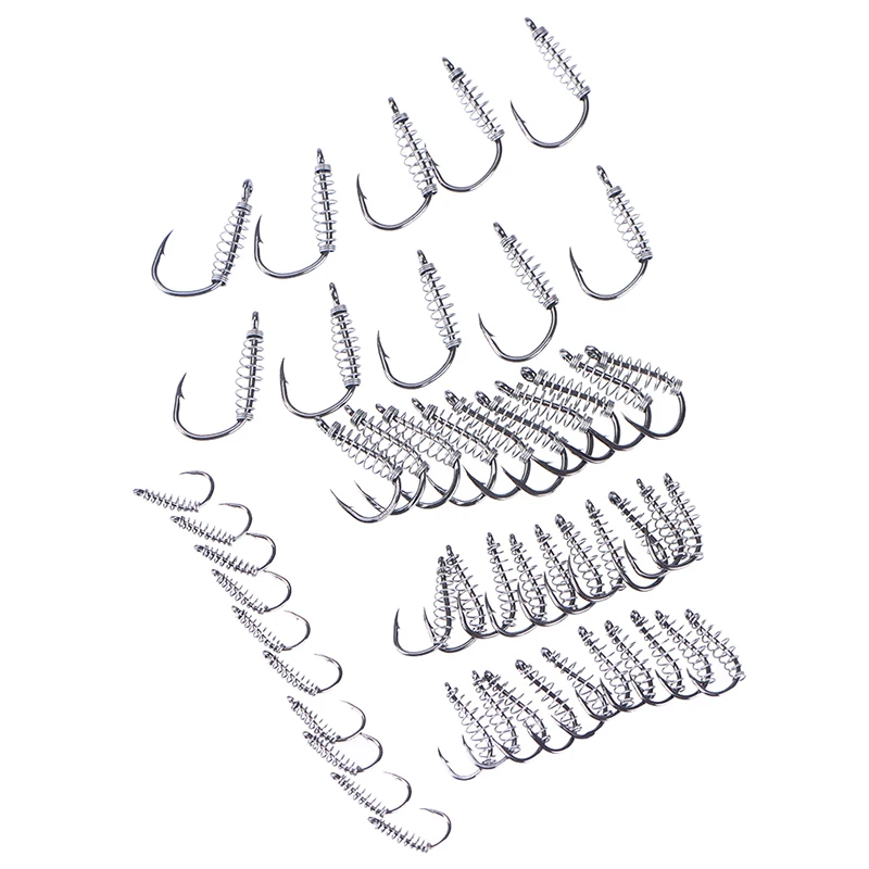 Рыболовные крючки колючие Вертлюг из нержавеющей стали карп джиг рыболовный