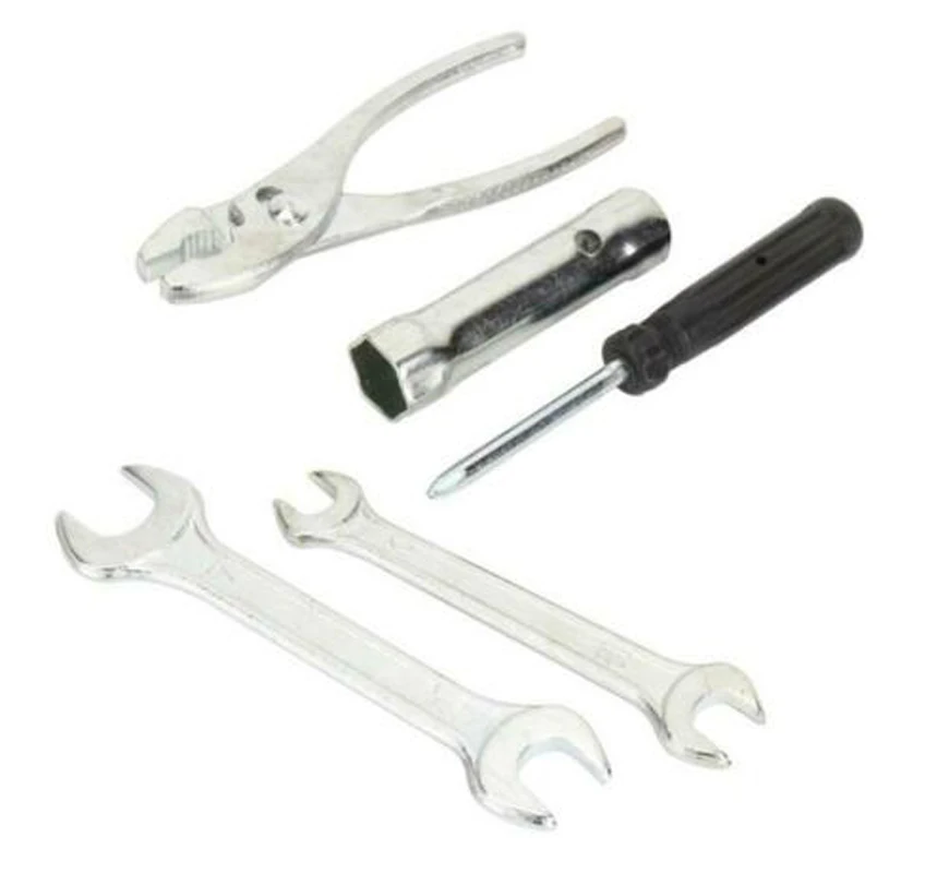 

6Pcs Mixed Motorcycle ATV Onboard Tool Kit For Honda Kawasaki Suzuki Yamaha Electric Vehicle Tool Accessories