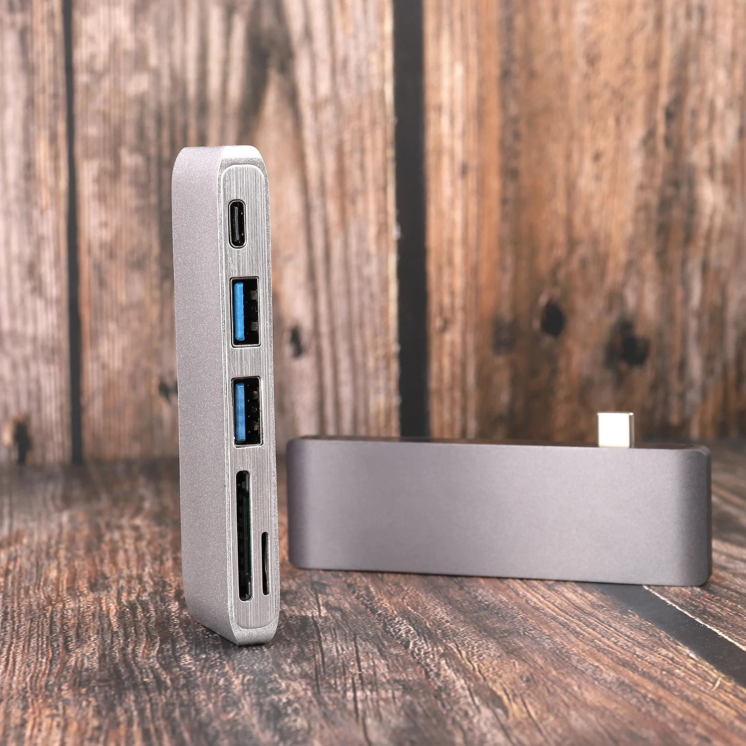 5 в 1 USB-C адаптер с 2 USB 3,0 портами Micro SD устройство для чтения памяти type-C USB 3,0 концентратор для нового Macbook Pro Air A1932/retina 12