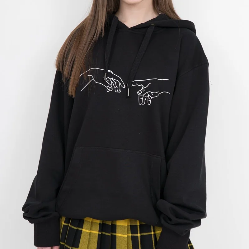 Женская толстовка с капюшоном Adam micheangelo христианская религиозная Толстовка в