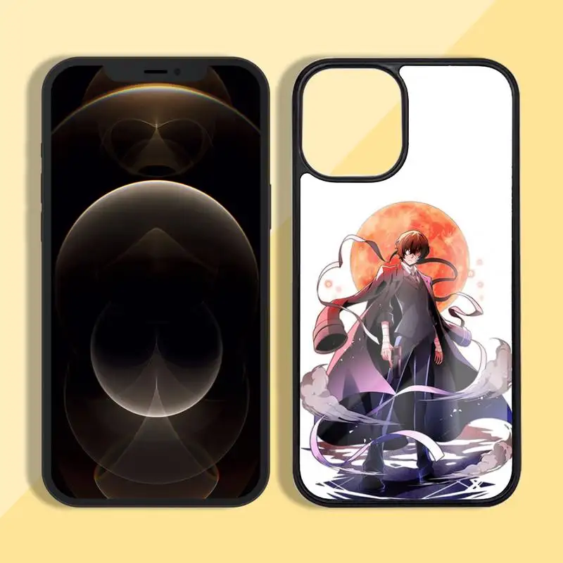 

Anime Stray Dogs Dazai Osamu Phone Case Silicone TPU+PC For iPhone 11 12 mini Pro MAX 6 7 8 Plus X XR XS