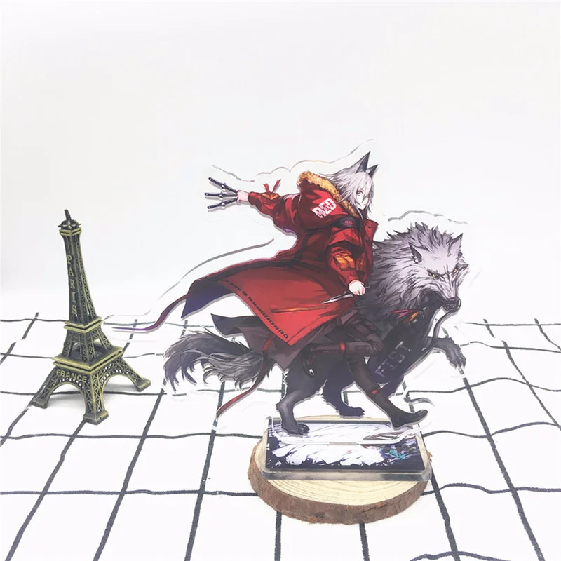 Игра Arknights брелок Amiya Angelina Hoshiguma Соловей осада Техаса Lappland милый забавный мультфильм акриловый брелок ювелирные изделия