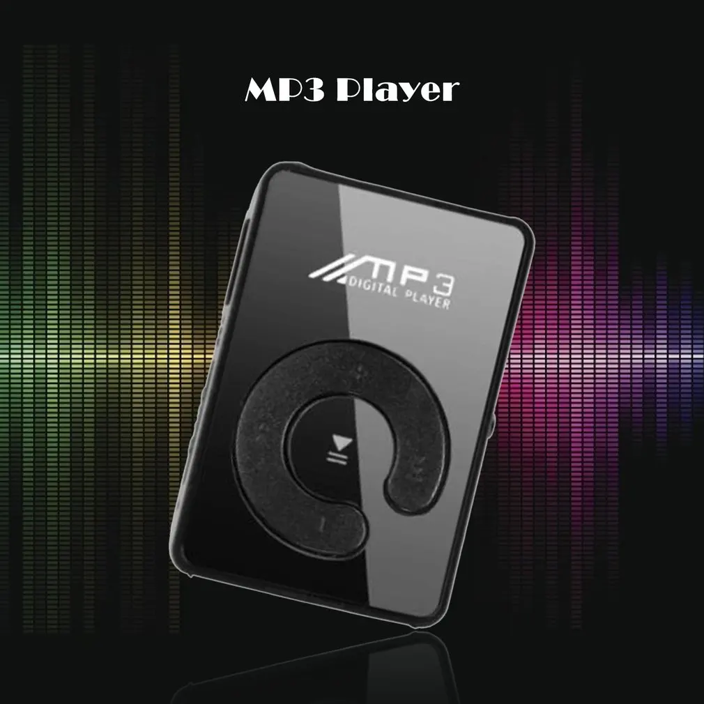 

Small Size Portable MP3 Player Mini LCD Screen MP3 Player Music Player Support 32GB No Screen Mirror MP3