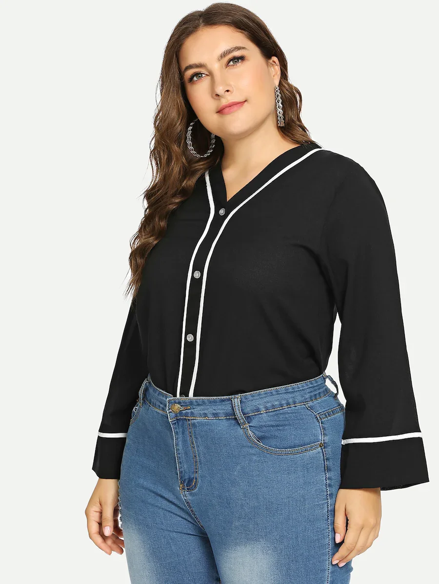Большие размеры 6XL 5XL XXXXL рубашка горячая Распродажа тонкие шифоновые женские топы Летние повседневные топы шифоновая блузка с v-образным вырезом