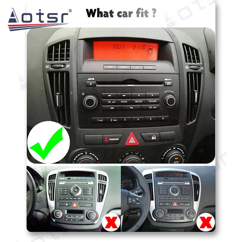 

Android Car Multimedia DVD Player for KIA Ceed 2004-2008 GPS Navigation Auto Radio Stereo Screen Video Carplay DSP Headunit