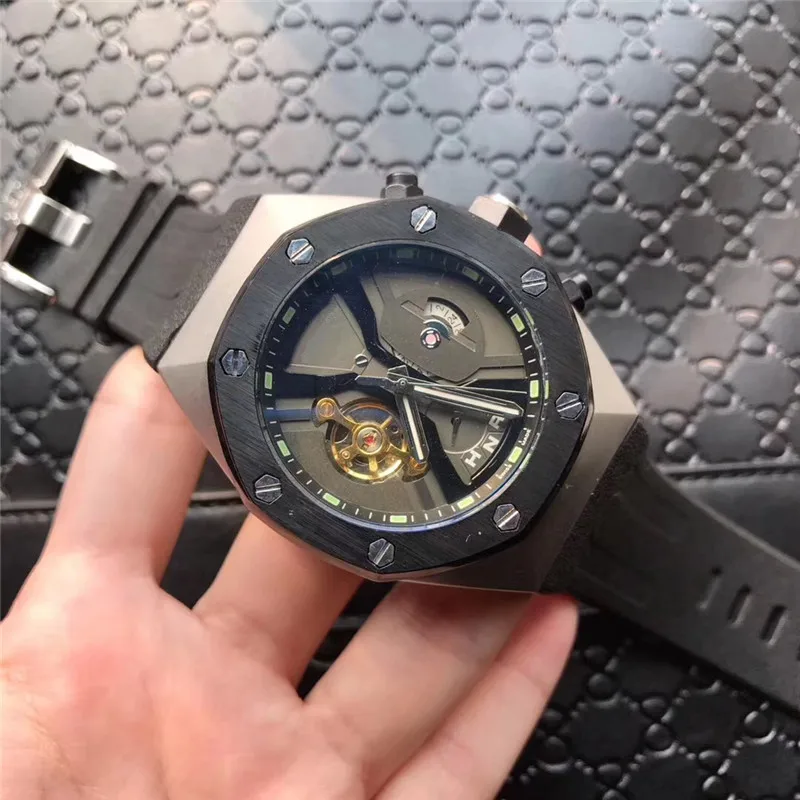 Роскошные брендовые механические мужские часы с королевским дубом Reloj hombres