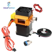MK8 Upgrade Extruder 12V/24V 1.75mm Left/Right handle With 0.4mm Nozzle+40mm Hight Motor+heat kit & fan for 3D Printer Parts.