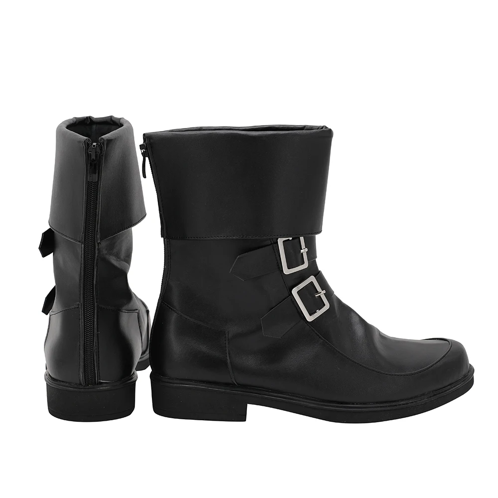 Черные ботинки FF14 для косплея Жнецов сапоги чёрные под заказ любой размер