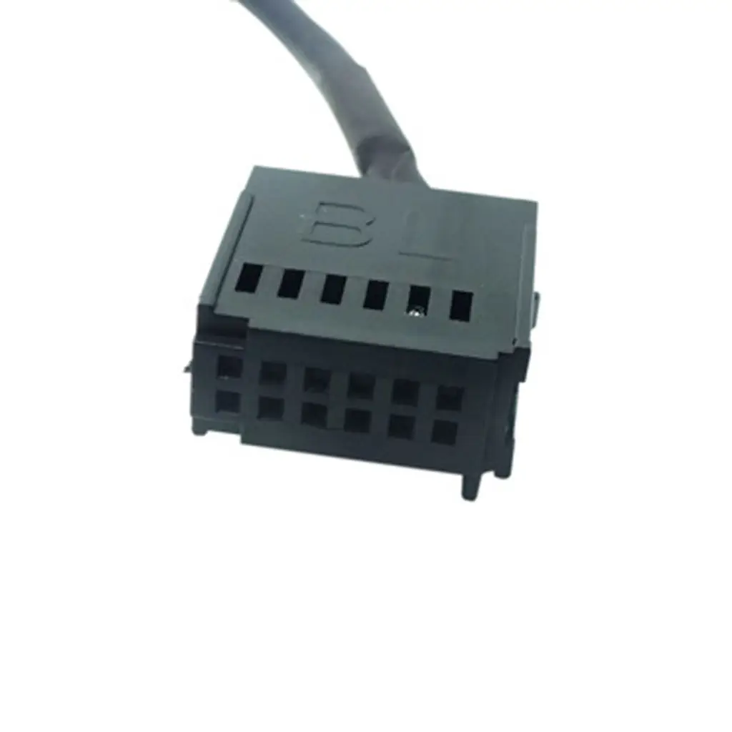 

3,5 мм Штекерный стерео аудио вход кабель адаптер Plug and Play для Ford Mondeo Transit Fiesta Focus 150 см, черный