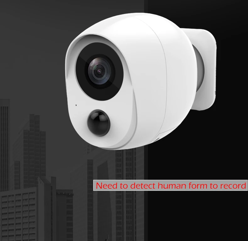 USAFEQLO 1080P ICSEE Внешняя батарея камера wifi уличная ip-камера на батарейках беспроводная камера двухстороннее аудио наблюдение