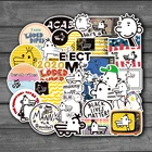 1050 шт., детские наклейки для ноутбука, скейтборда, PS4