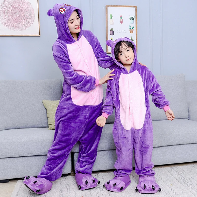 Детская Totoro Panda Пижама комплект ночного белья для детей малышей с животными
