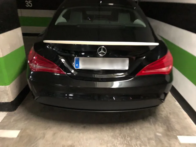 Для 2014-2017 Mercedes-Benz W117 CLA 260 220 200 180 спойлер на крыше ABS Материал заднее крыло