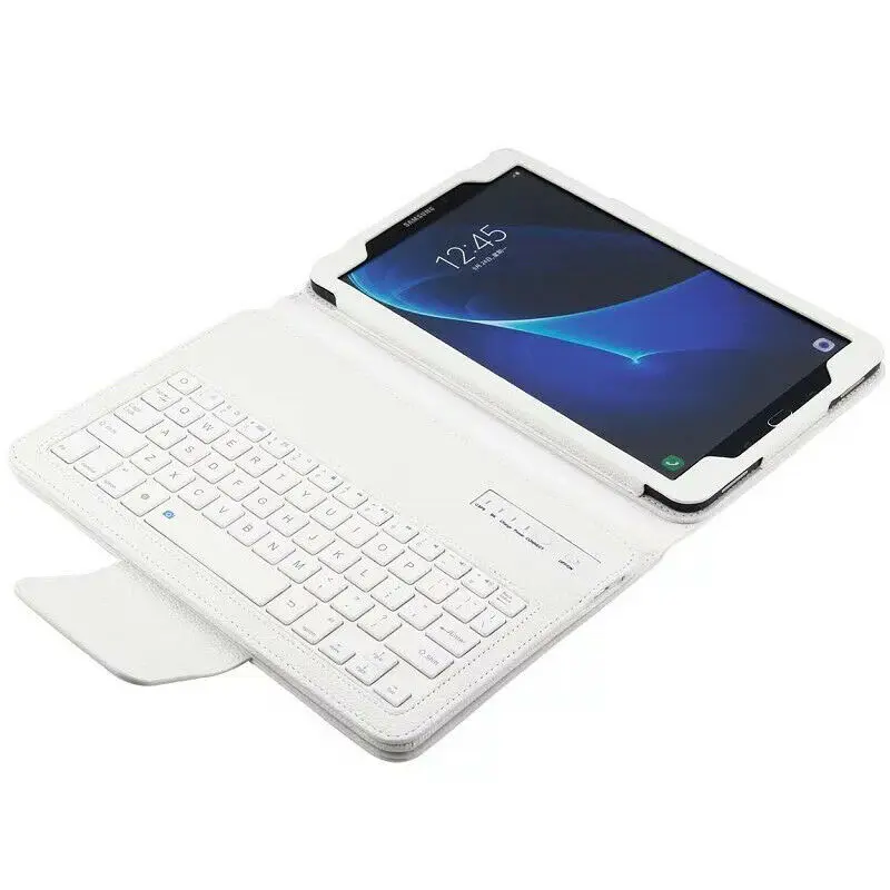 Чехол из искусственной кожи с откидной подставкой и клавиатурой для samsung Galaxy Tab A A6 10," SM-T585 T580N, чехол для планшета, беспроводной чехол с Bluetooth