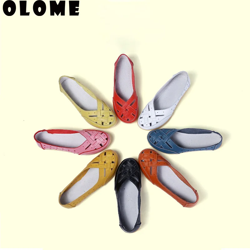 Туфли на плоской подошве женские туфли из натуральной кожи слипоны лоферы