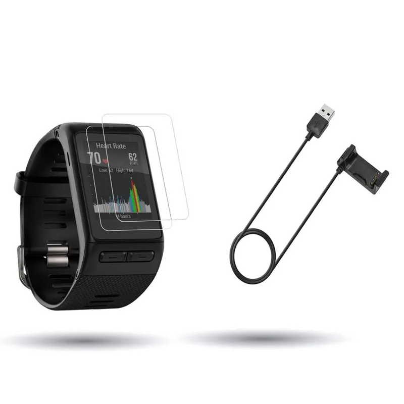 Vivoactive HR gps часы безопасное зарядное устройство кабель Сменное зарядное устройство Подставка для зарядки для Garmin Vivoactive HR Смарт часы