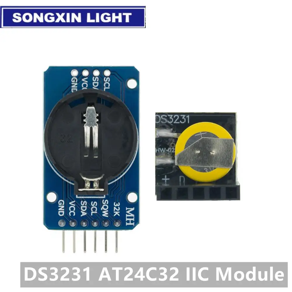 1 шт. DS3231 прецизионный RTC модуль модульной памяти для Raspberry Pi|Интегральные схемы| |