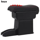 Подлокотник для Лада Калина, двухслойный, с usb центральный автомобильный подлокотник для хранения