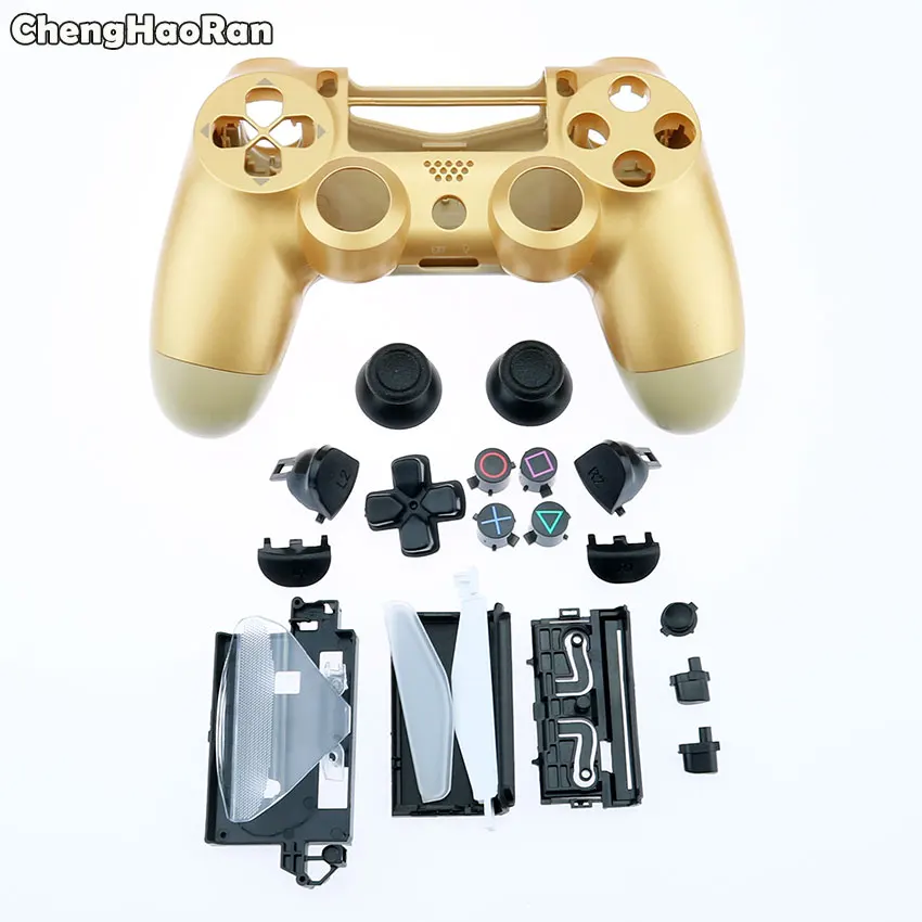 8 ChengHaoRan Полный Корпус с кнопками мод комплект для Sony PS4 Pro Slim 4,0 V2 JDS-040 JDM 040 контроллер корпус Оболочка Чехол - Цвет: 8