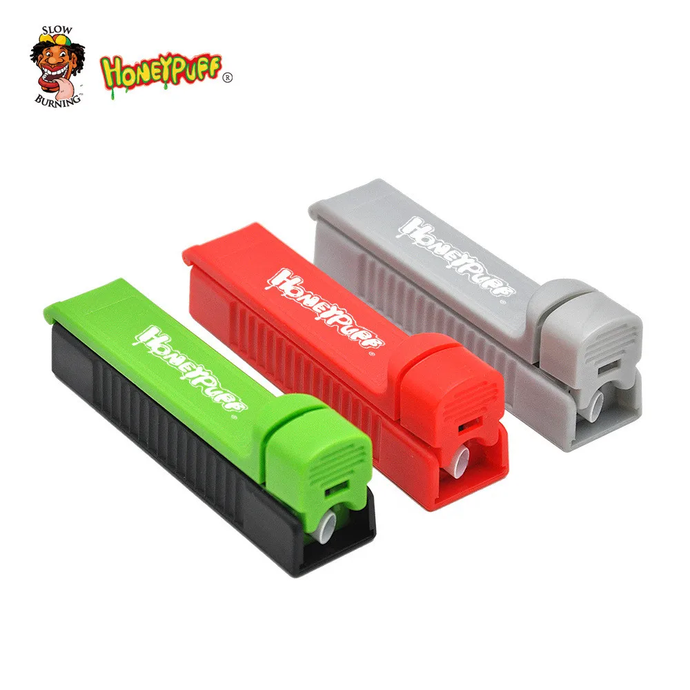 

Plastic Manual Cigarette Tobacco Rolling Machine Cigar Cigarette Roll Injector Case Tube Filling Roller Maker For Roll Papers