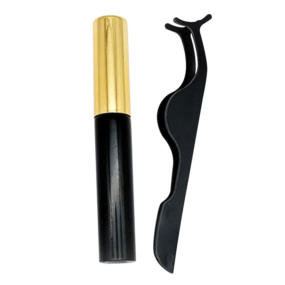 Easy Apply Extension Magnetic Eyeliner Kit Liquid Gift Long Lasting No Glue Reusable Makeup Tool Ultra Thin With False Eyelashes | Красота и