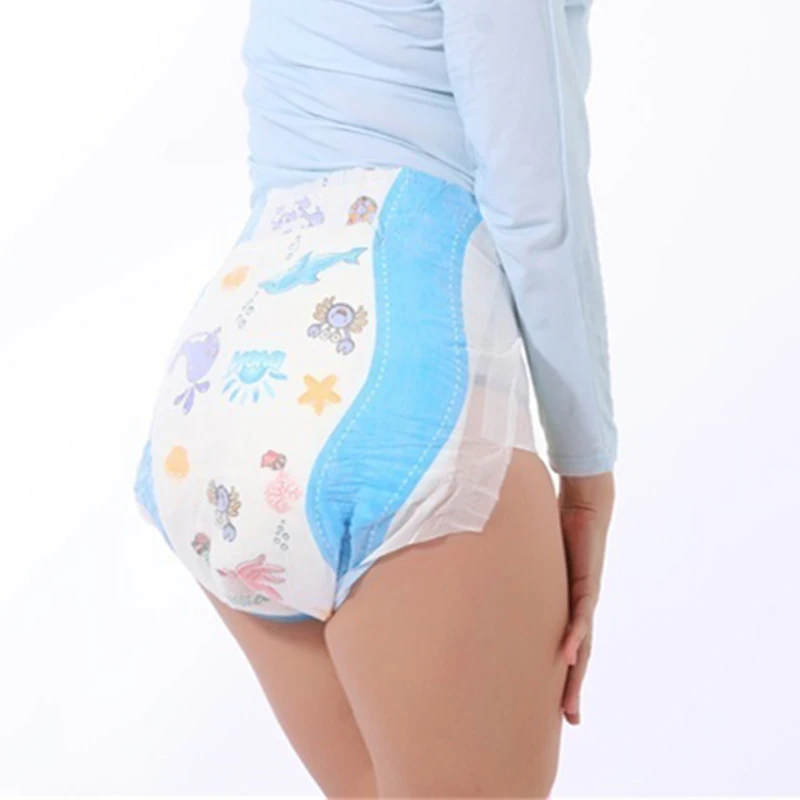 10@ NIGHT подгузники для взрослых и детей, для инвалидов, подгузники ABDL, нижнее белье DDLG, 8 штук в упаковке