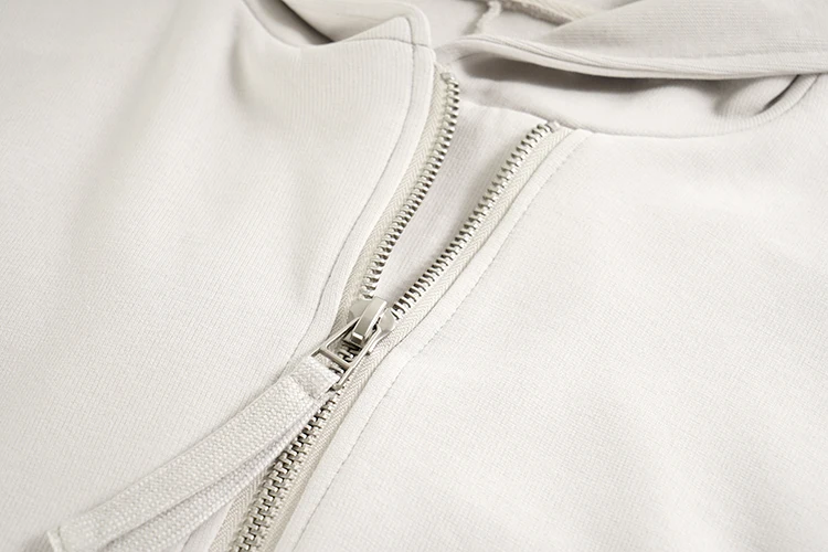 

Getspring Women Hoodie Black White Short Hoodie Sweatshirt Women Fashion Casual Hooded Sweatshirt Coats Women 2021 New Fashion