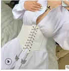 Сексуальный корсет под грудью, Женский готический корсет, топ, корректирующий моделирующий пояс, пояс для похудения, кружевные корсеты, бюстье, черный, белый