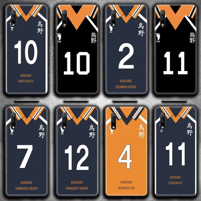 Кошмарным! Чехол для телефона Karasuno Jersey Shoyo Hinata Huawei Honor 30 20 10 9 8 8x 8c v30 Lite view 7A