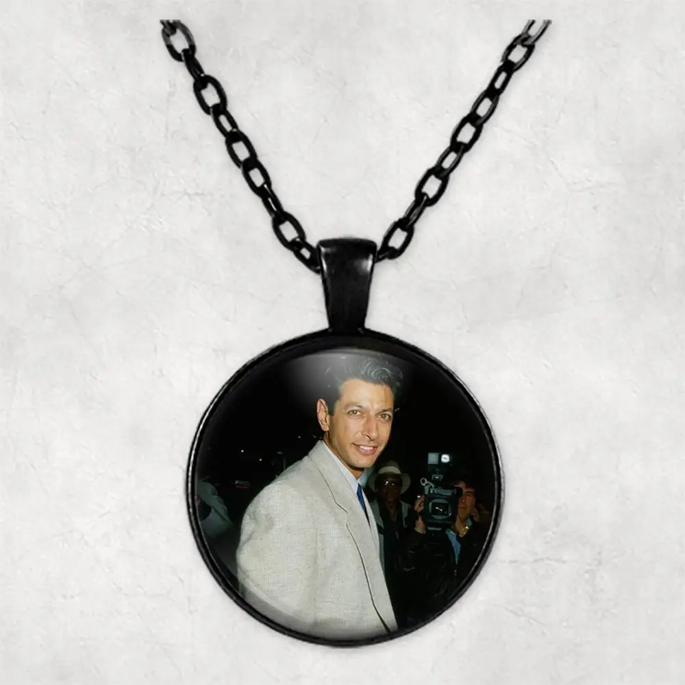 Jeff Goldblum индивидуальное фото ожерелье ювелирные изделия с картинами s подвески