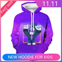 3d hoodie mr p and stars browlers 2021 new frack kids tops girls boys clothes harajuku jacket children shark max sweatshirt