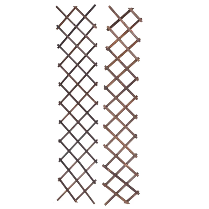 

Expanding Wooden Garden Wall Fence Panel Plant Climb Trellis Support Decorative Garden Fence For Home Yard Garden