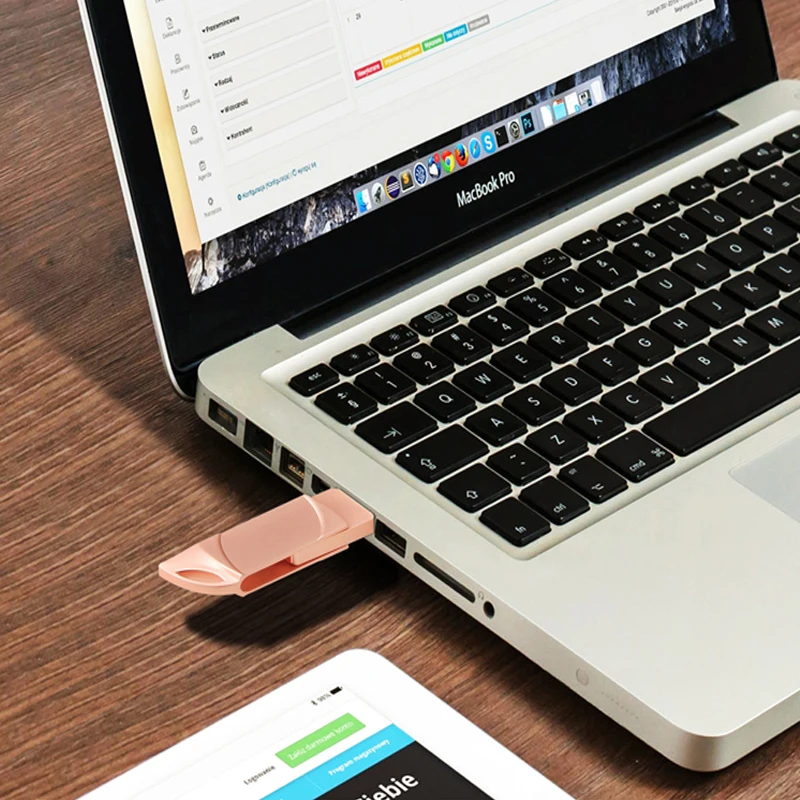MGL OTG USB флеш накопитель металлический 128 ГБ 256 8/7 флэш диск 16 32 64 для iPhone X/8 Plus/6 /5|USB