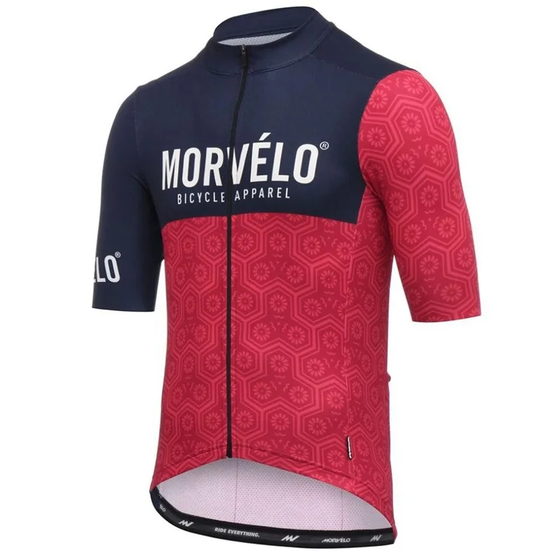 Морвело 2022 велосипедная футболка на короткий рукав для летнего сезона MTB Велосипедная одежда Ропа Маййот Циклисмо Гонки Велосипед Мужская Одежда