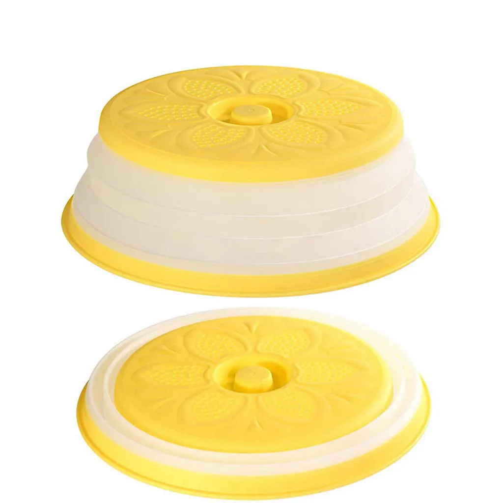 Складное блюдо для микроволновой печи фруктов и овощей фильтр - Цена: 