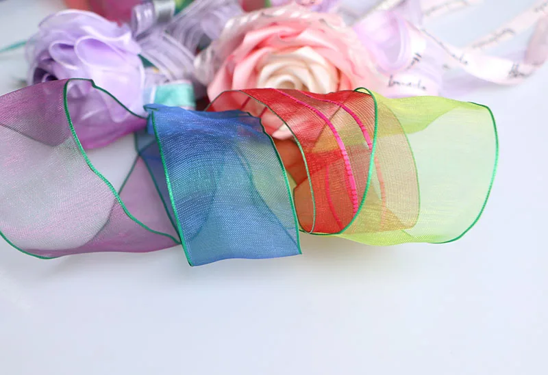 Двухсторонняя лента 5 ярдов 38 мм украшение для вечевечерние НКИ дома свадьбы