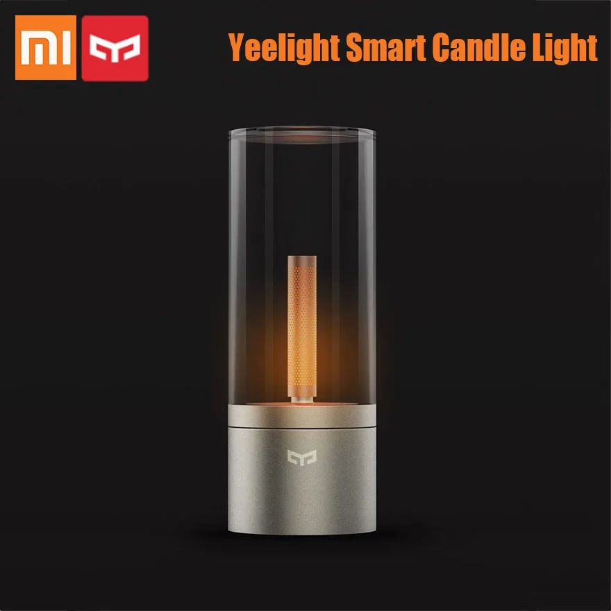2019 Xiaomi Йи светильник кандела ужин Романтический Смарт Управление СВЕТОДИОДНЫЙ